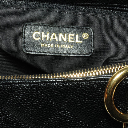 Chanel Caviar Grand Shopping Tote GST Black 5 of 7