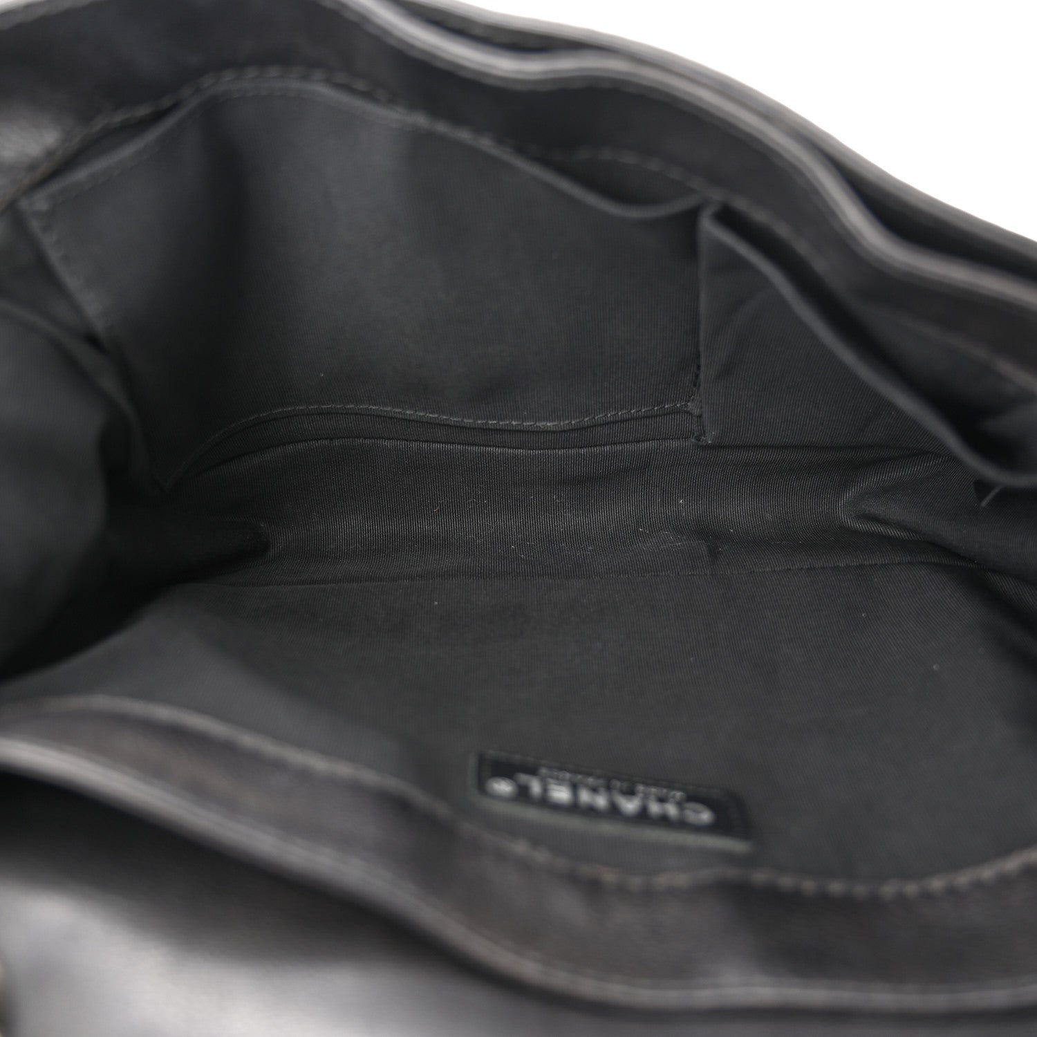 Chanel Calfskin New Medium Boy Reverso Flap Black 5 of 12