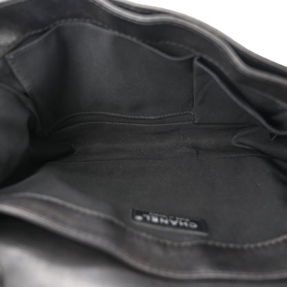 Chanel Calfskin New Medium Boy Reverso Flap Black 5 of 12