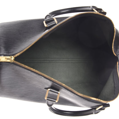 Louis Vuitton Epi Speedy 35 Black 5 of 8