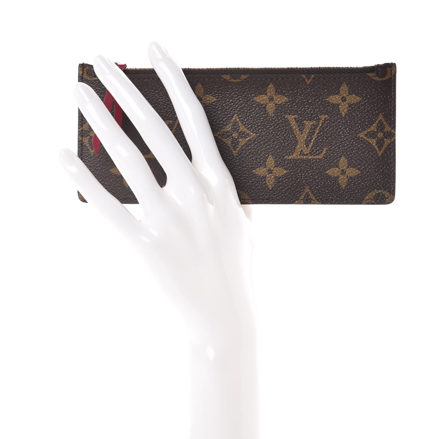 Louis Vuitton Monogram Josephine Wallet Zippered Insert Fuchsia 2 of 7