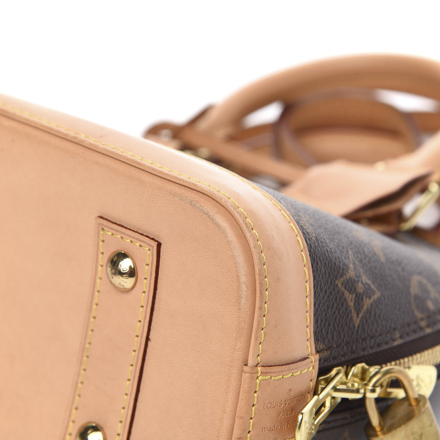 Louis Vuitton Monogram Alma BB 9 of 11