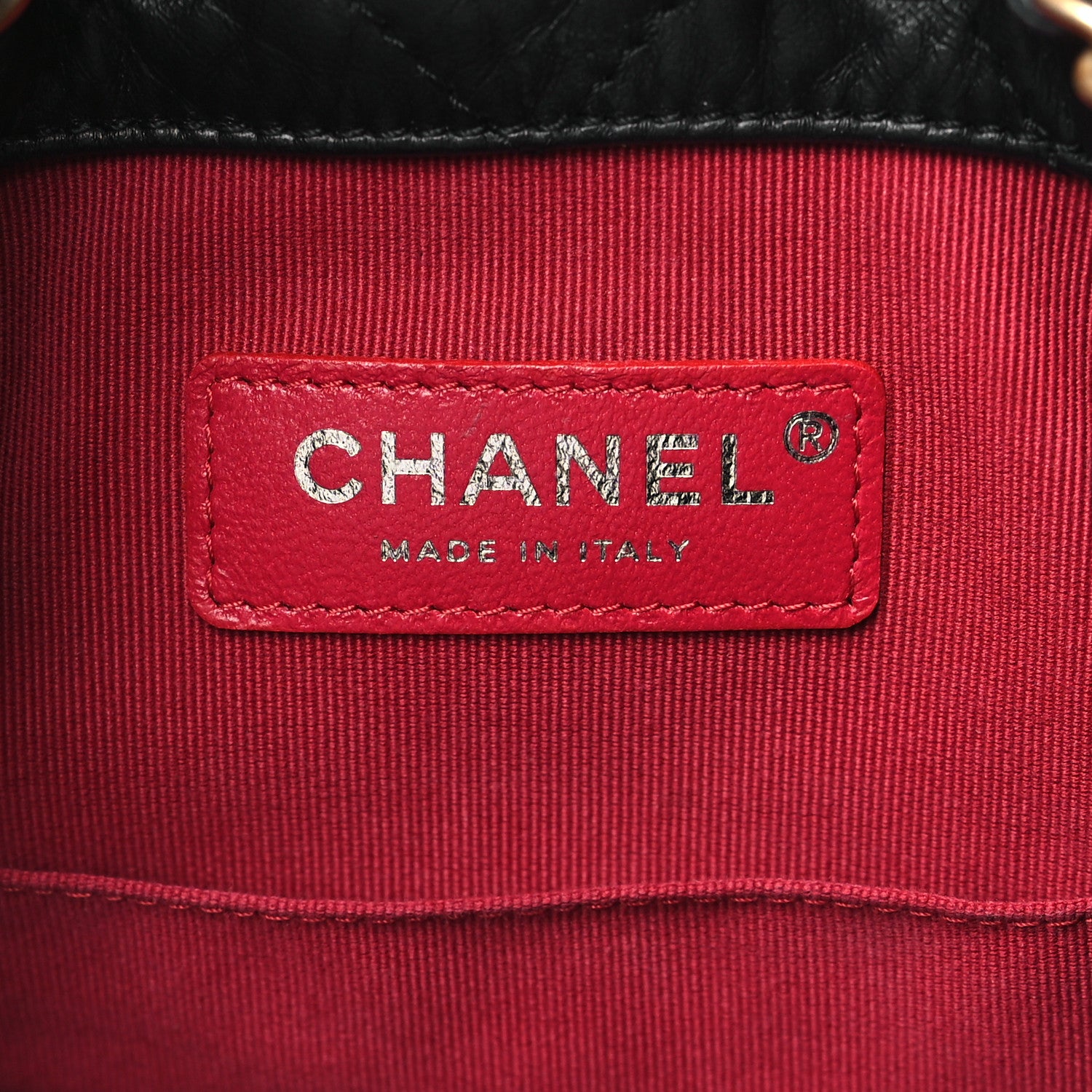 Chanel Aged Calfskin Quilted Small Gabrielle Backpack Black 6 of 10