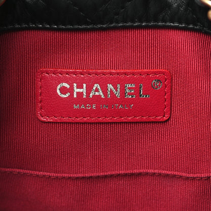 Chanel Aged Calfskin Quilted Small Gabrielle Backpack Black 6 of 10