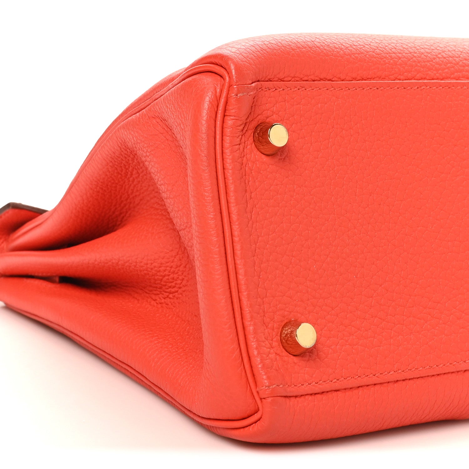 Hermes Togo Kelly Retourne 28 Capucine 9 of 10