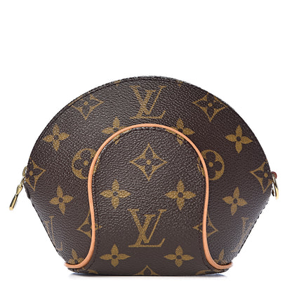 Louis Vuitton Monogram Mini Ellipse Wristlet Clutch 1 of 9