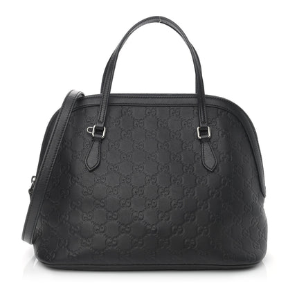 Gucci Guccissima Medium Dome Bag Black 1 of 11