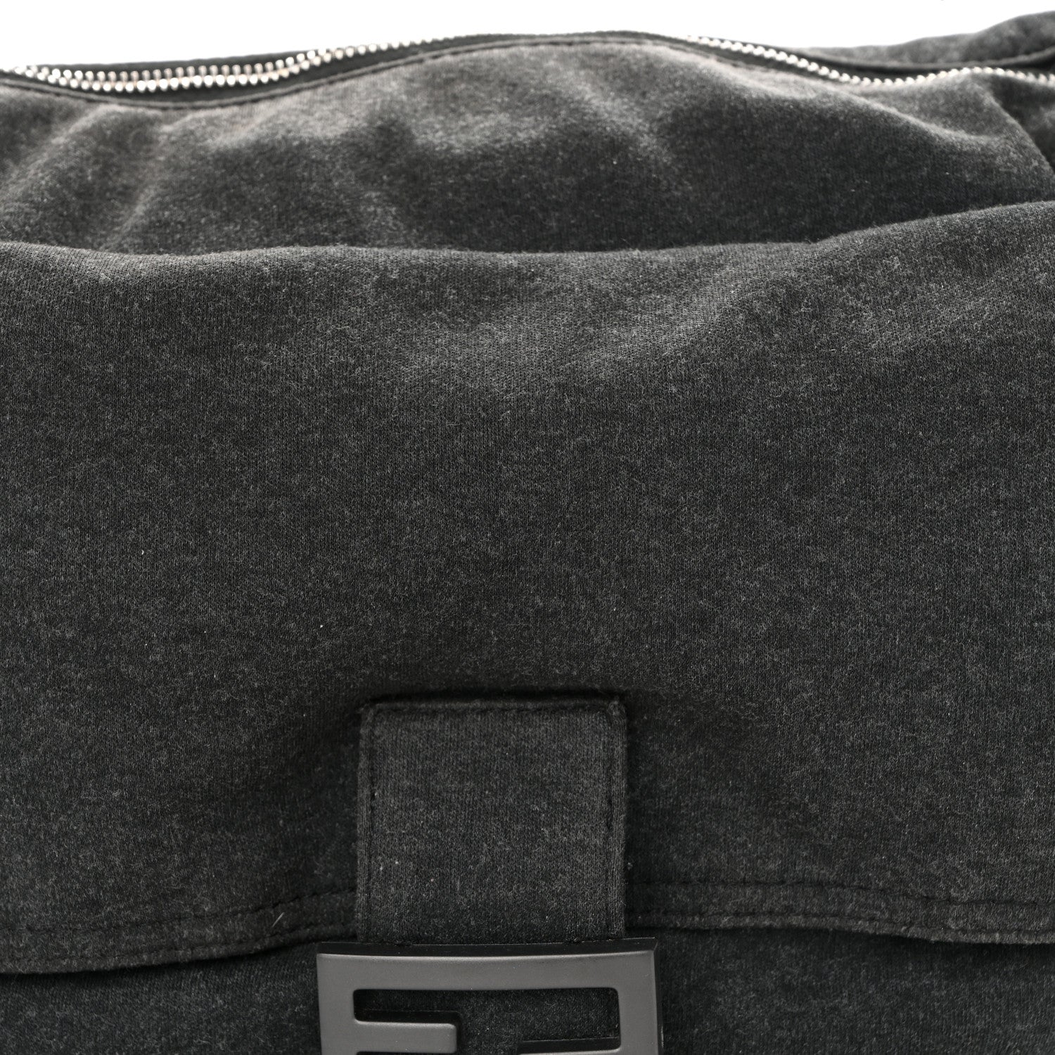 Fendi Jersey Mama Baguette Black 8 of 10