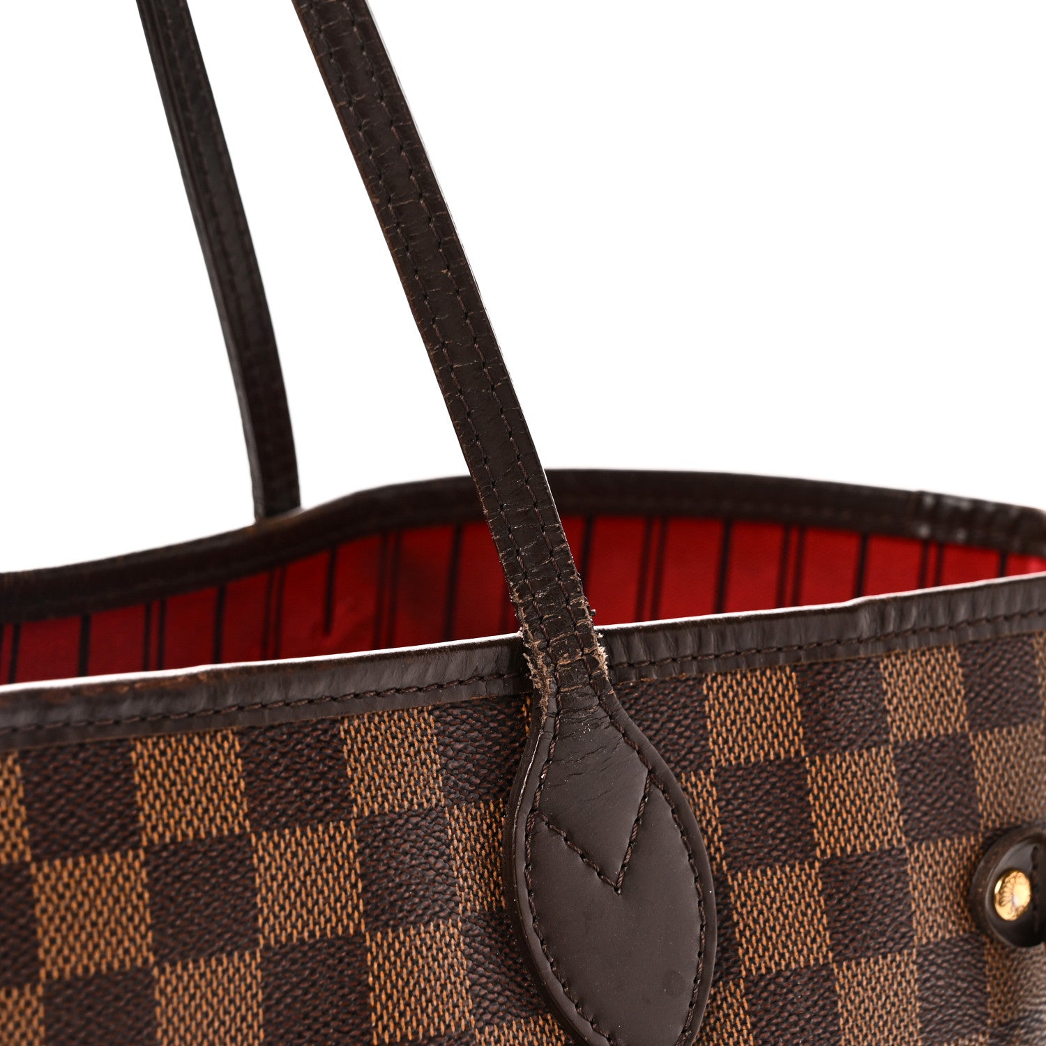 Louis Vuitton Damier Ebene Neverfull MM 12 of 14