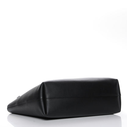 Saint Laurent Calfskin Large Shopping Tote Black 4 of 9