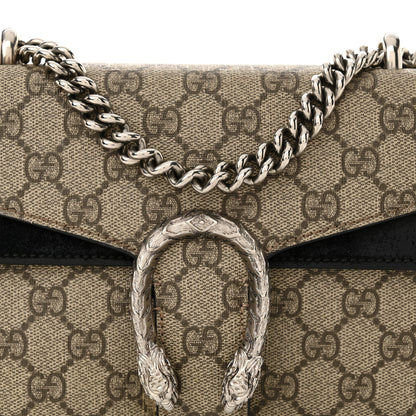 Gucci GG Supreme Monogram Mini Dionysus Shoulder Bag Black 7 of 15