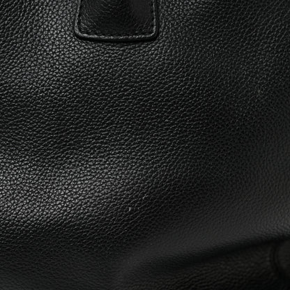 Chanel Calfskin Cerf Executive Shopper Tote Black 30 of 33
