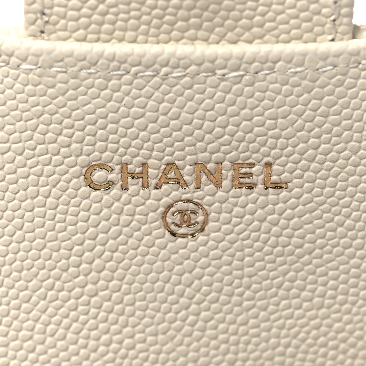Chanel Caviar Quilted Medium Flap Wallet White 6 of 9