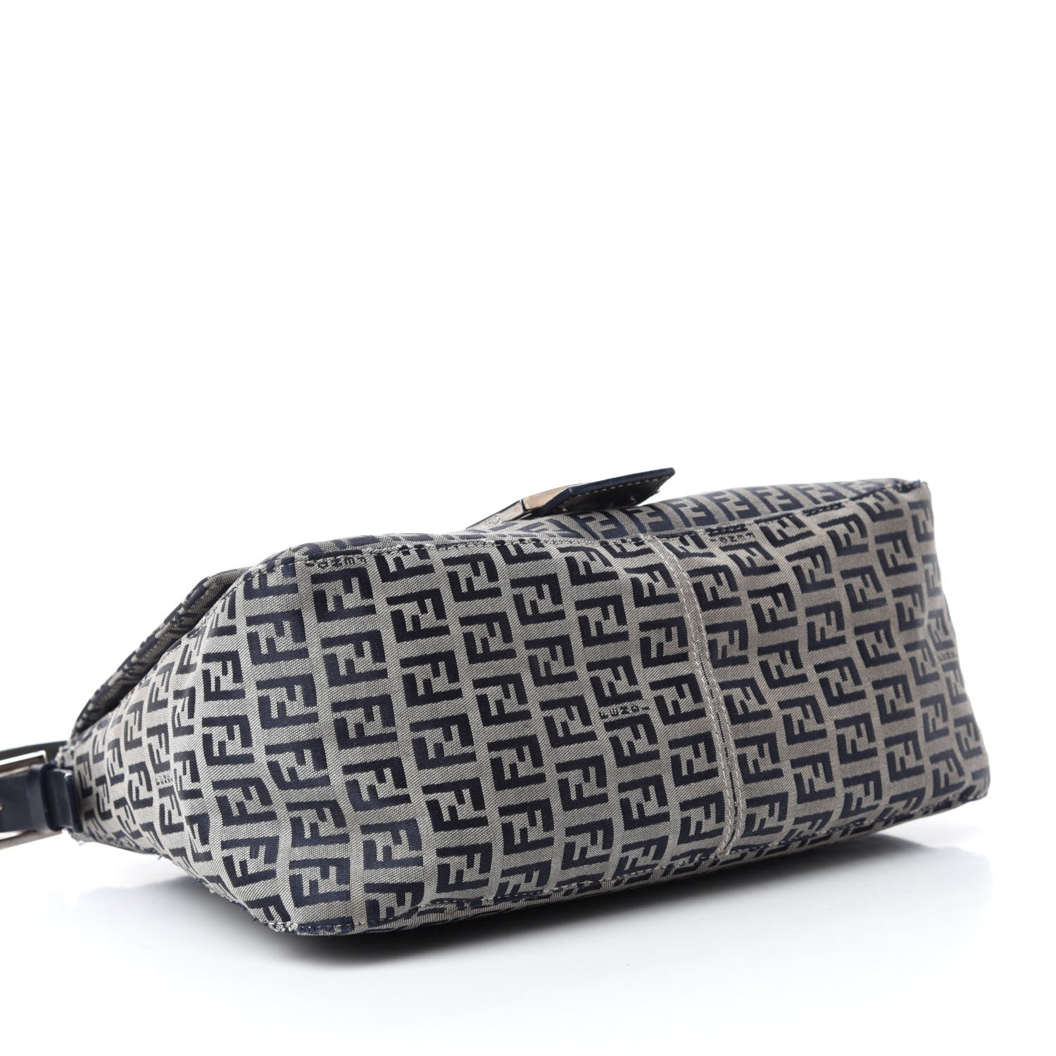 Fendi Zucchino Mama Baguette Navy 4 of 10