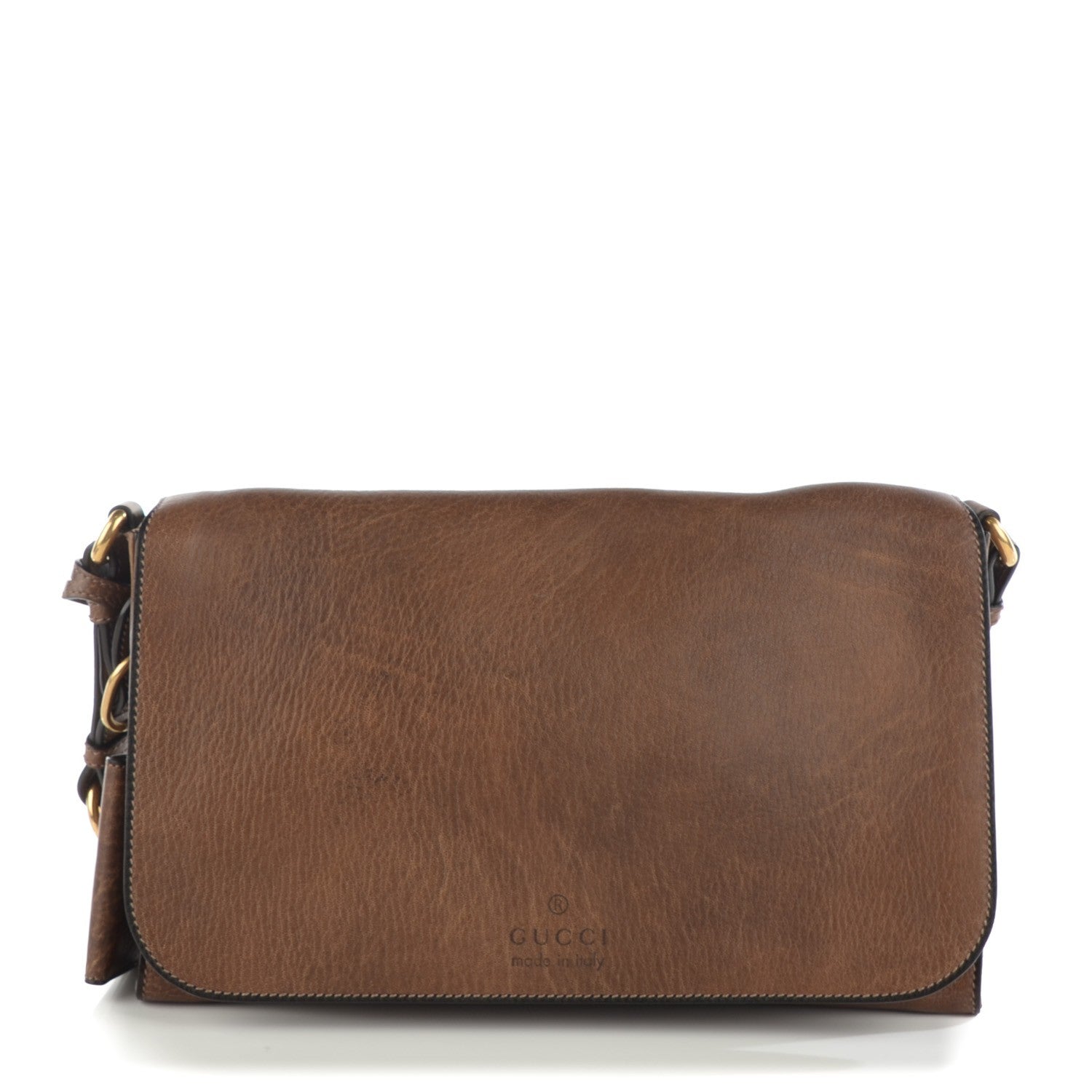 Gucci Calfskin Medium Harness Shoulder Bag Acero Mushroom 1 of 7