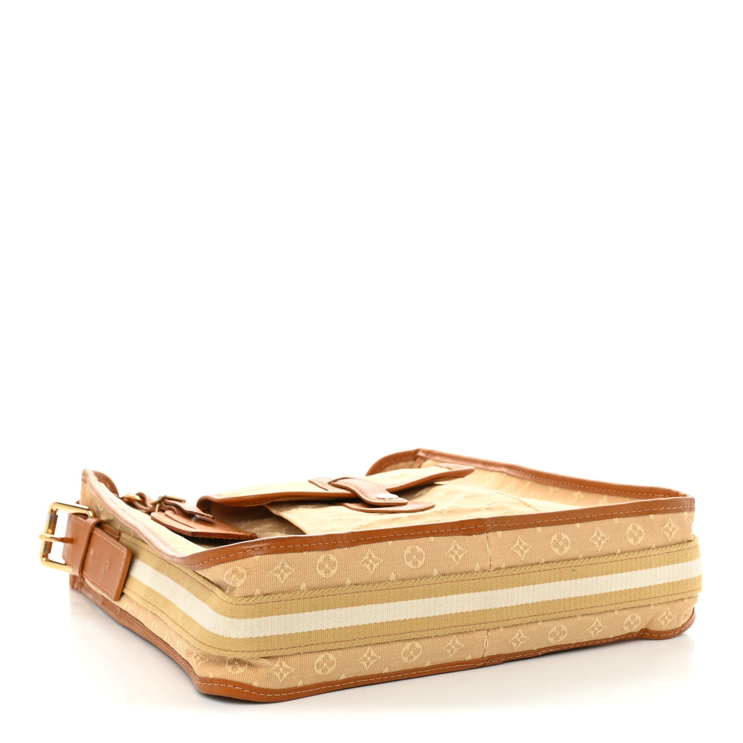 Mini Monogram Besace Mary Kate Beige
