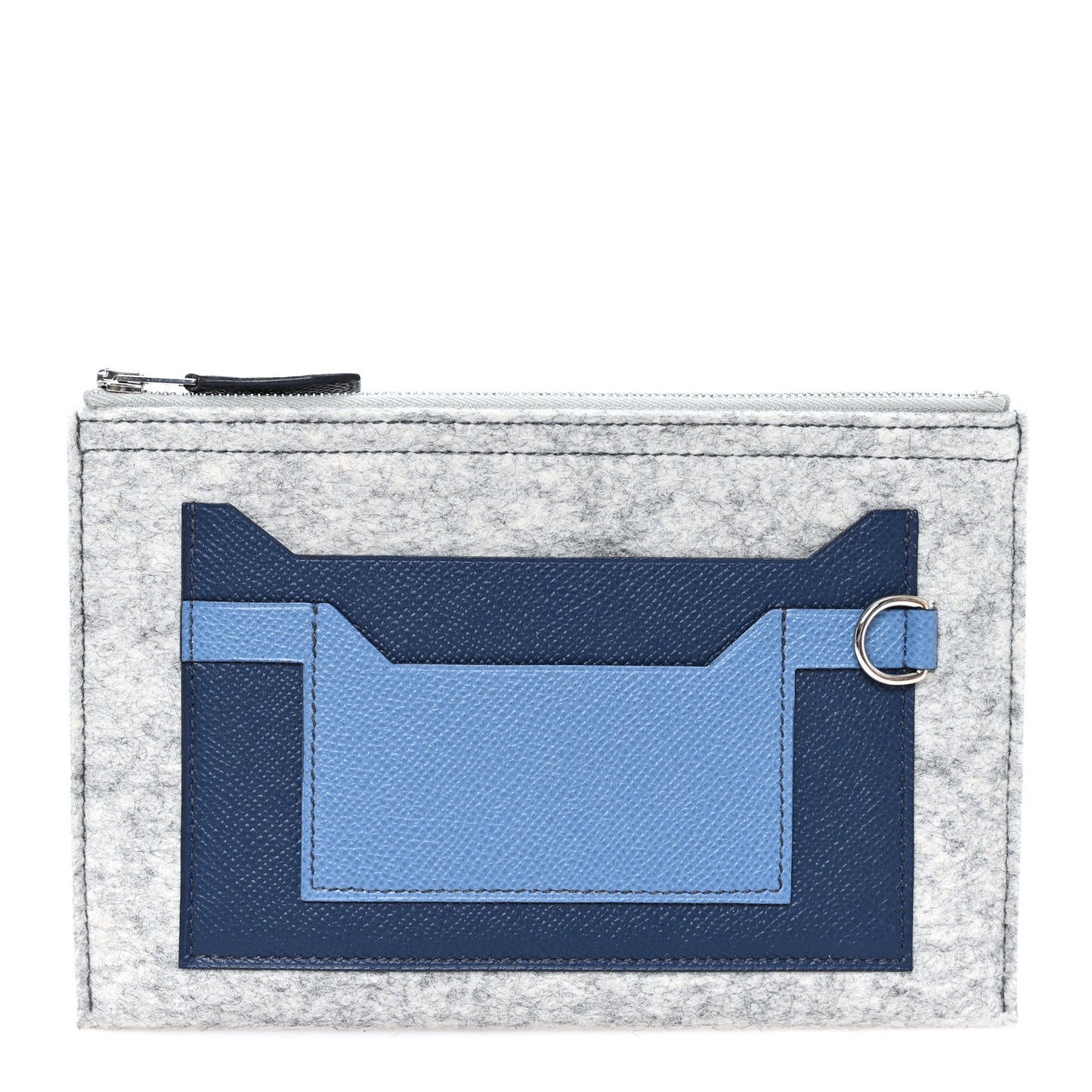 Felt Epsom Colorblock Toodoo 29 Zip Pouch