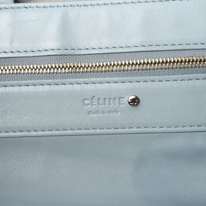 Celine Lambskin Vertical Bi-Cabas Glacier Red 5 of 9