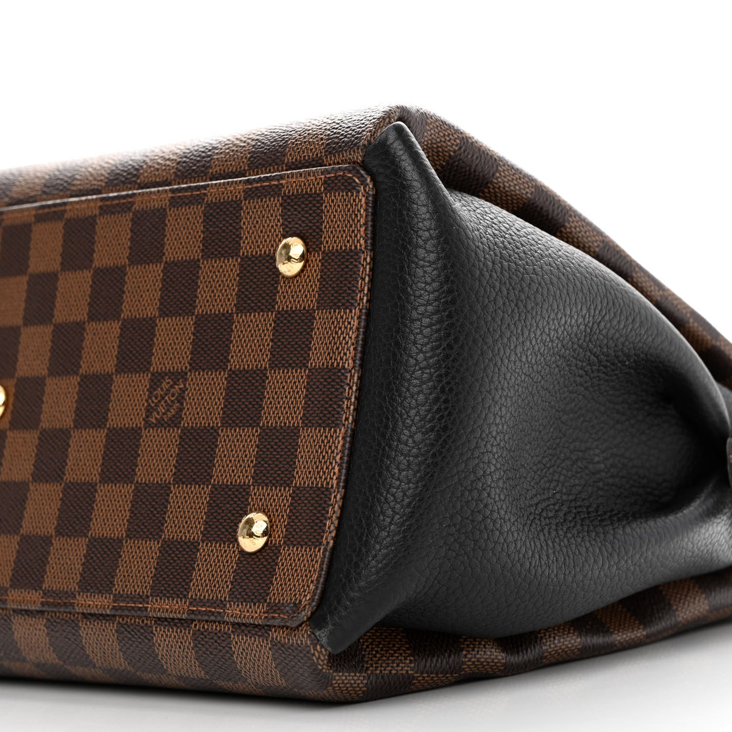 Cuir Taurillon Damier Ebene Normandy Black