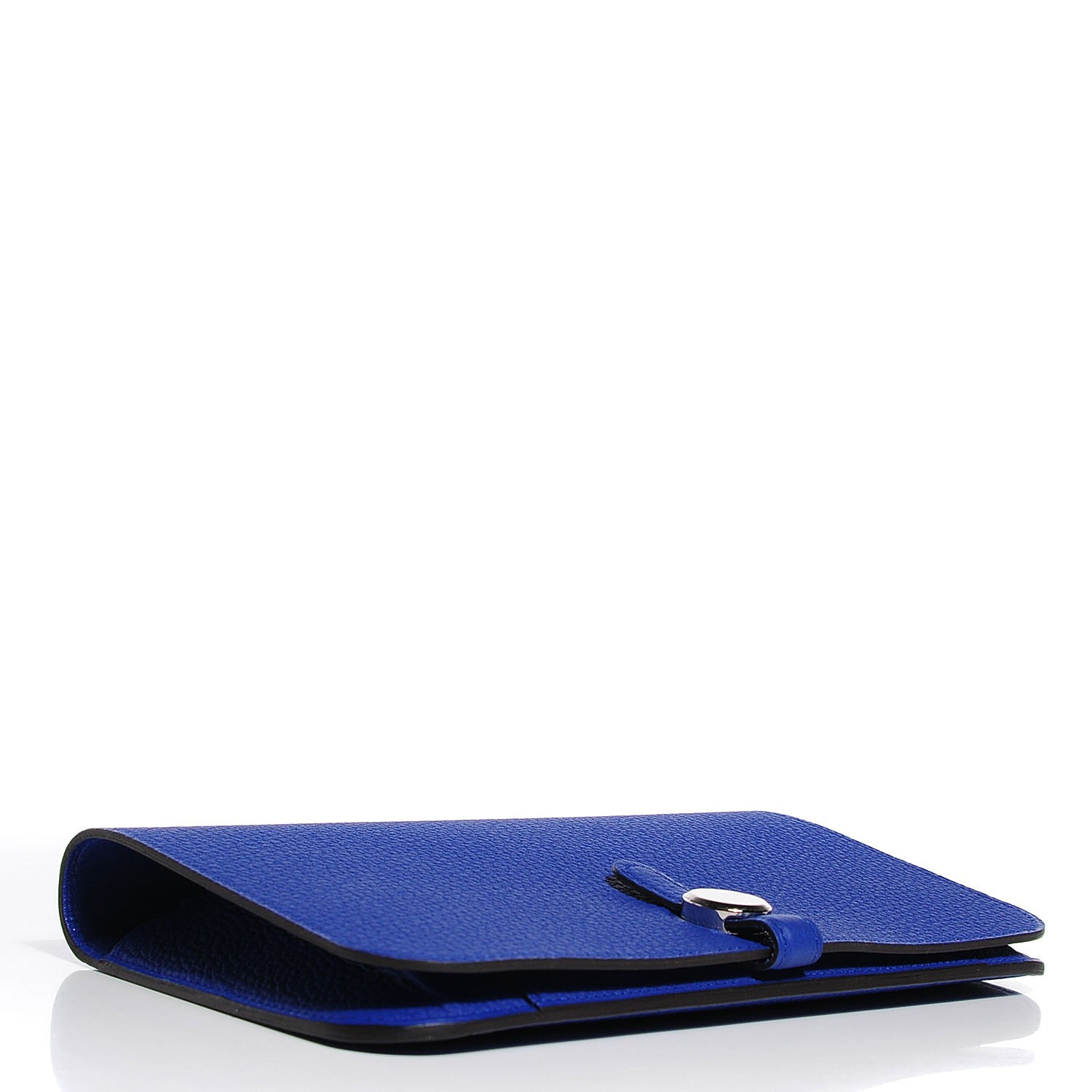 Hermes Togo Dogon Duo Wallet Bleu Electrique 4 of 11