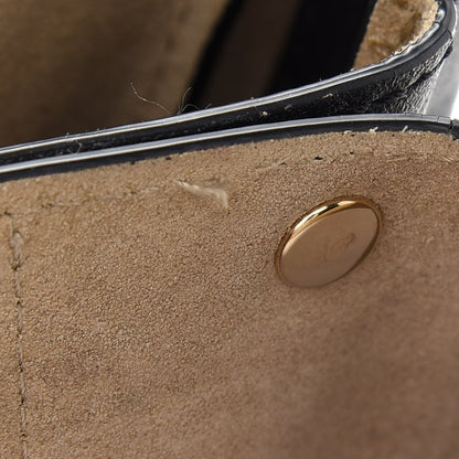 Chloe Suede Calfskin Small Faye Shoulder Bag Black 10 of 12