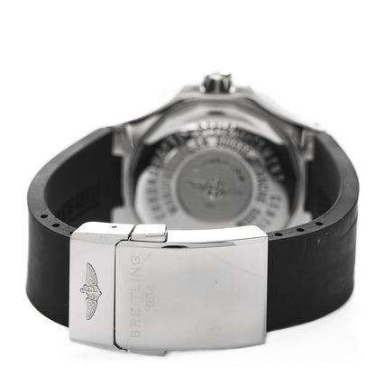 Breitling Stainless Steel Rubber 42mm SuperOcean GMT Automatic Watch Black A32380 3 of 4