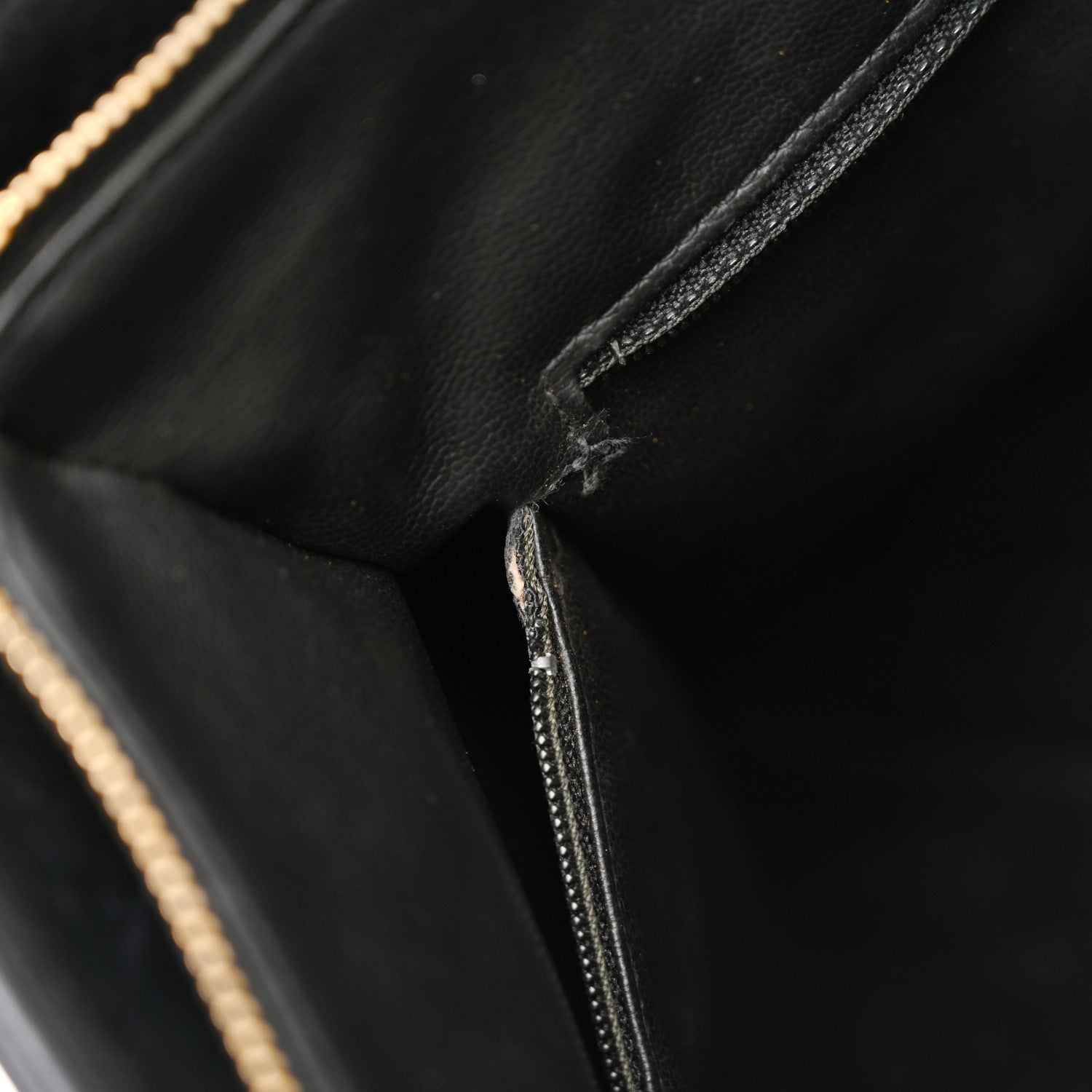 Chanel Lambskin Quilted Shopping Tote Black 13 of 13