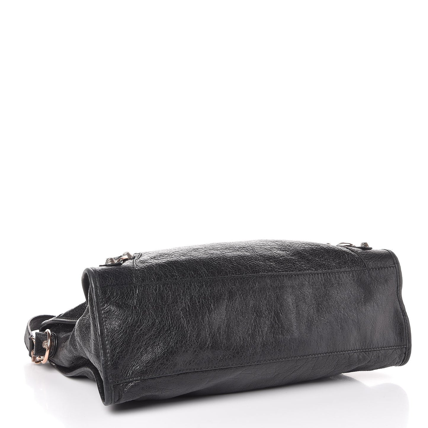 Agneau Giant 12 Rose Gold Hardware City Black