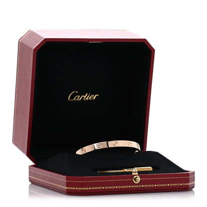 Cartier 18K Pink Gold LOVE Bracelet 17 7 of 7