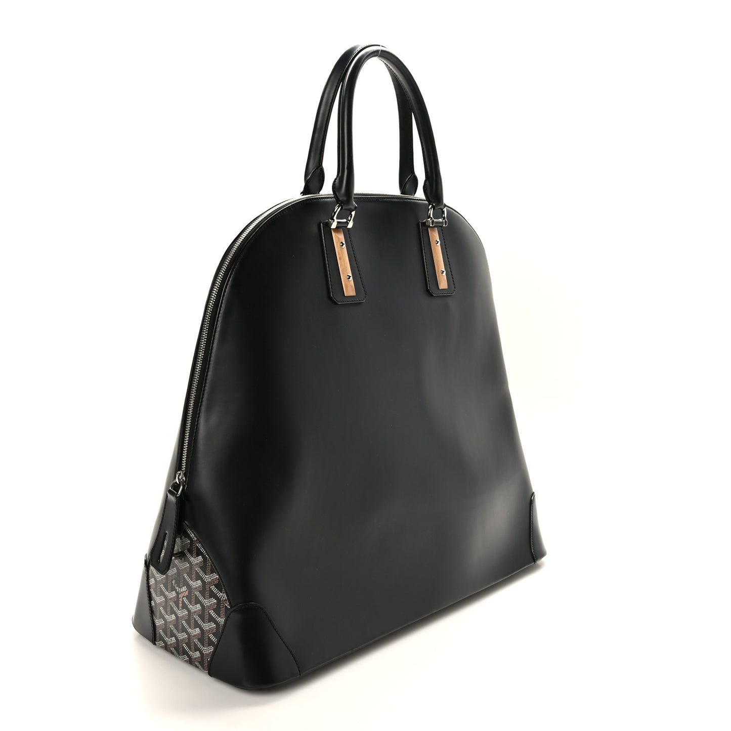 Calfskin Goyardine Sac Vendome GM Black