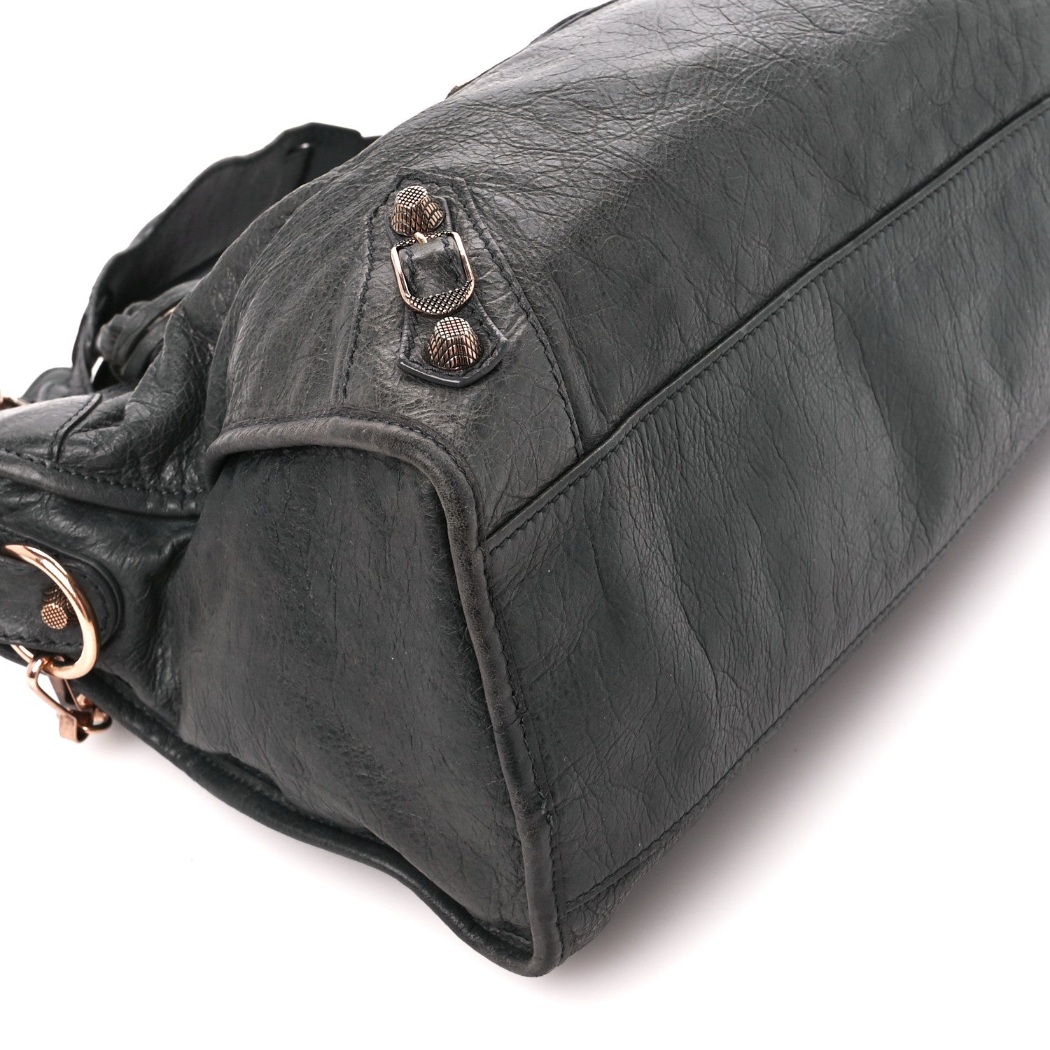 Balenciaga Agneau Giant 12 Rose Gold Hardware City Anthracite 10 of 13