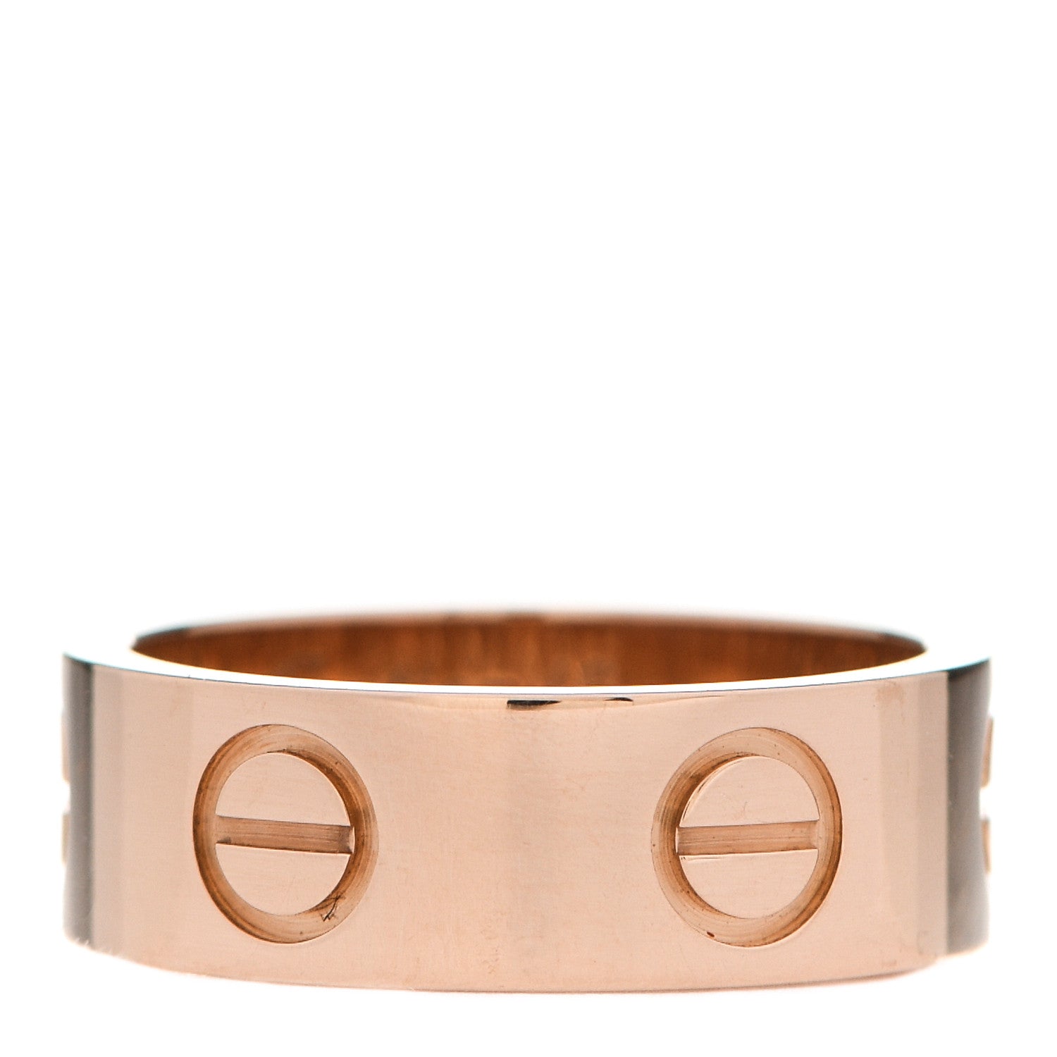 Cartier 18K Pink Gold 5.5mm LOVE Ring 46 3.75 3 of 7