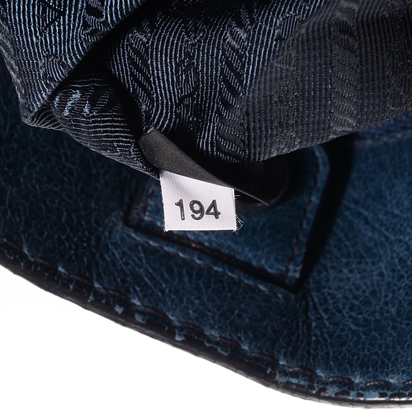 Vitello Shine Tote Denim