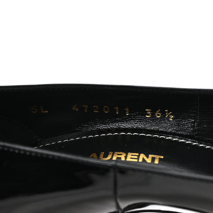 Saint Laurent Patent Opyum 85 Pumps 36.5 Black 9 of 10