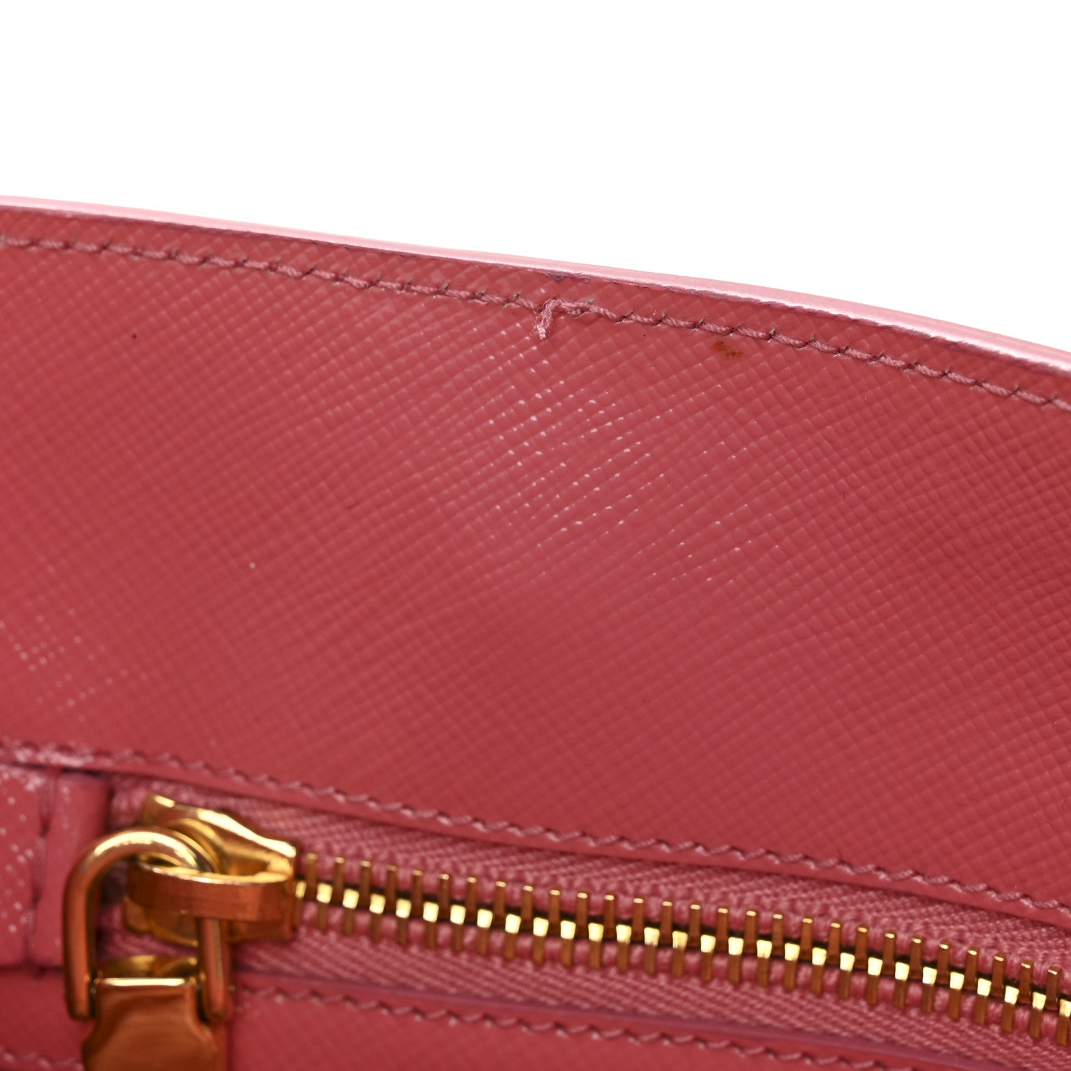 Prada Saffiano Vernice Galleria Shopping Tote Begonia 13 of 16