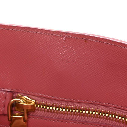 Prada Saffiano Vernice Galleria Shopping Tote Begonia 13 of 16