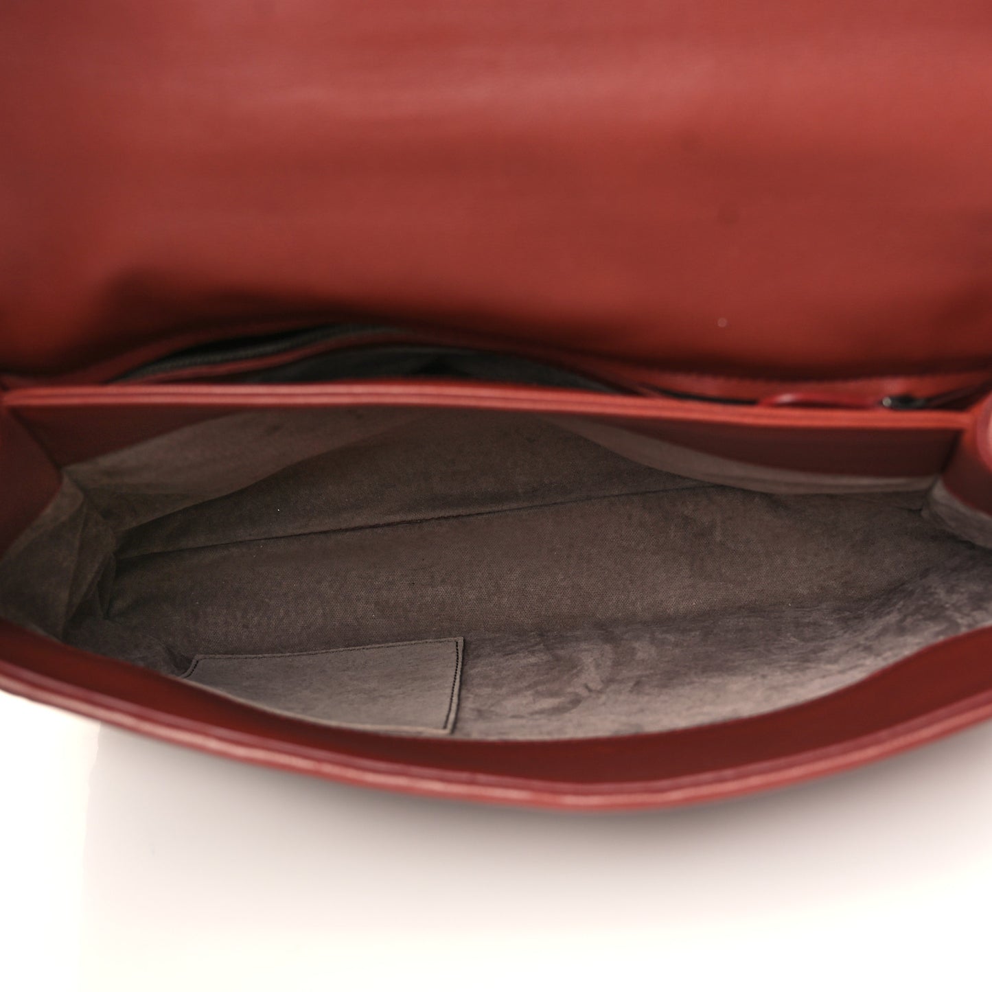 Nappa Intrecciato Large Olimpia Bag Rust