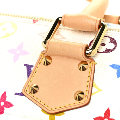 Louis Vuitton Monogram Multicolor Speedy 30 White 13 of 21
