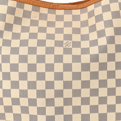 Louis Vuitton Damier Azur Delightful MM Rose Ballerine 8 of 15