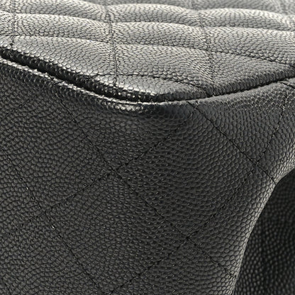 Chanel Caviar Quilted Mini Bucket Bag Black 9 of 12