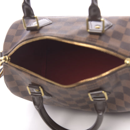 Louis Vuitton Damier Ebene Speedy Bandouliere 25 5 of 11