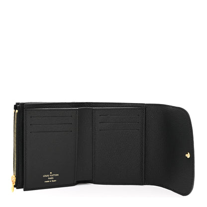 Louis Vuitton Empreinte Ariane Wallet Black 5 of 8