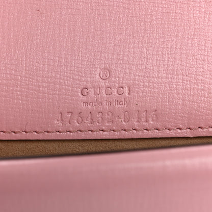 Gucci Azalea Calfskin Enamel Super Mini Dionysus Shoulder Bag New Cherry Red Wild Rose Off White 6 of 12