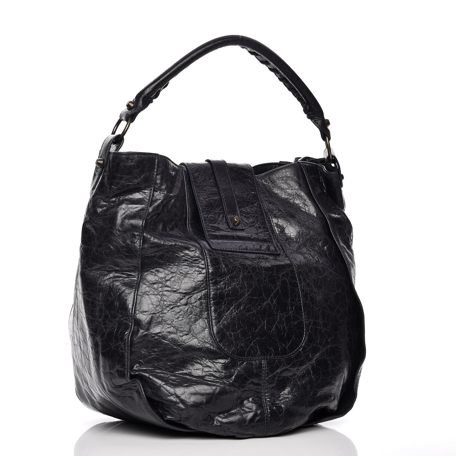 Balenciaga Chevre Shrug Hobo Ink 3 of 9
