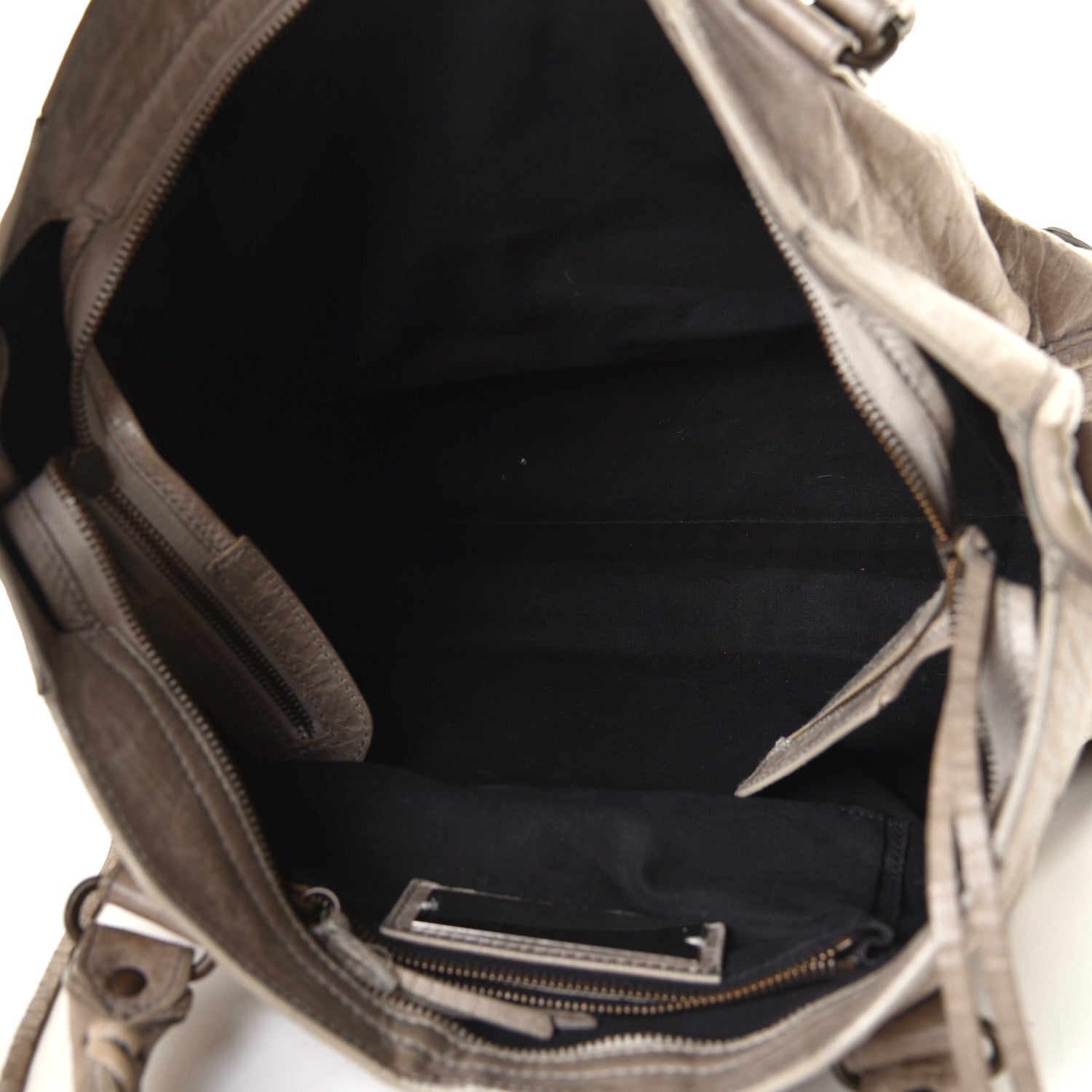 Balenciaga Chevre Classic Hardware City Greige 4 of 9
