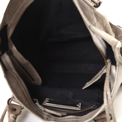 Balenciaga Chevre Classic Hardware City Greige 4 of 9