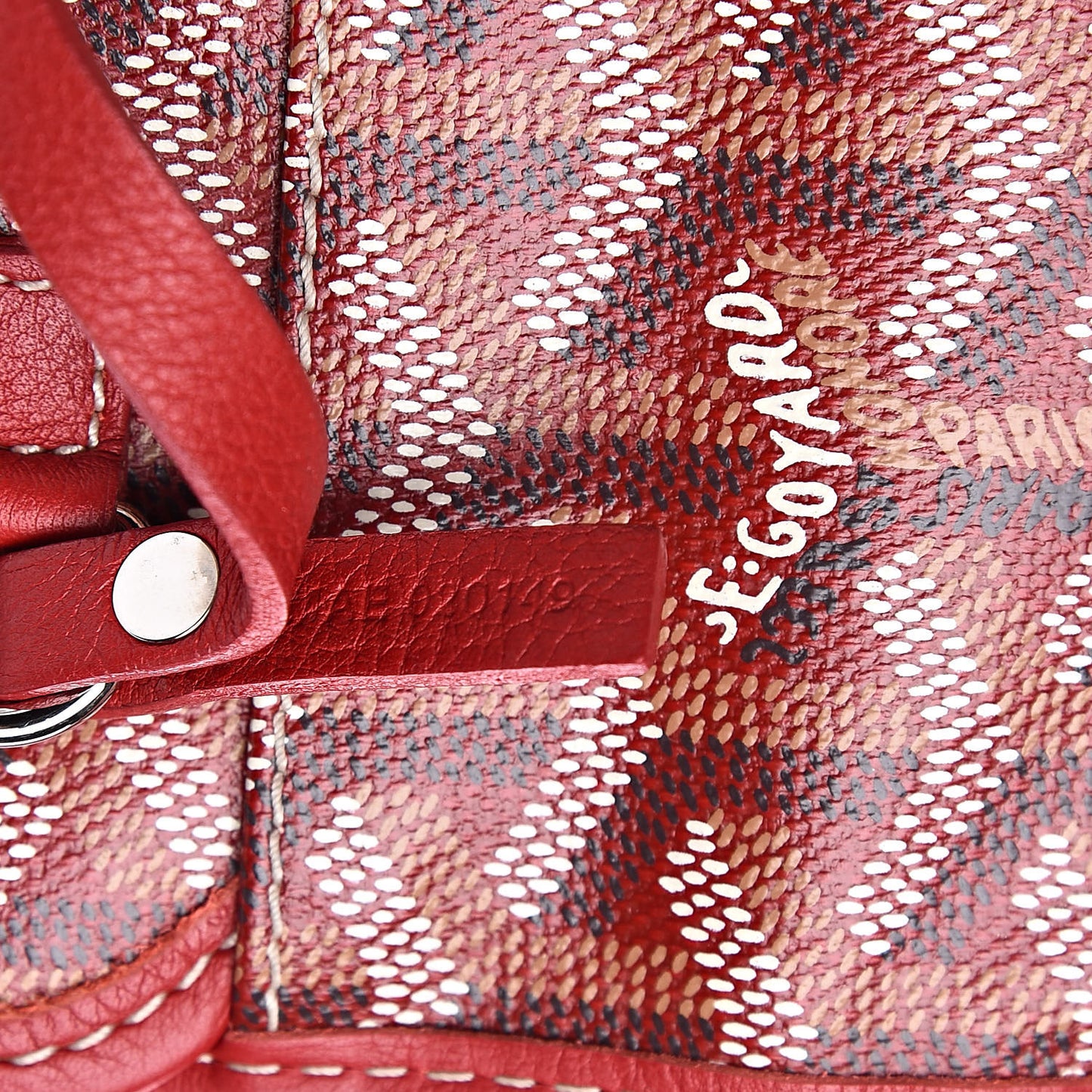 Goyardine Saint Louis PM Red