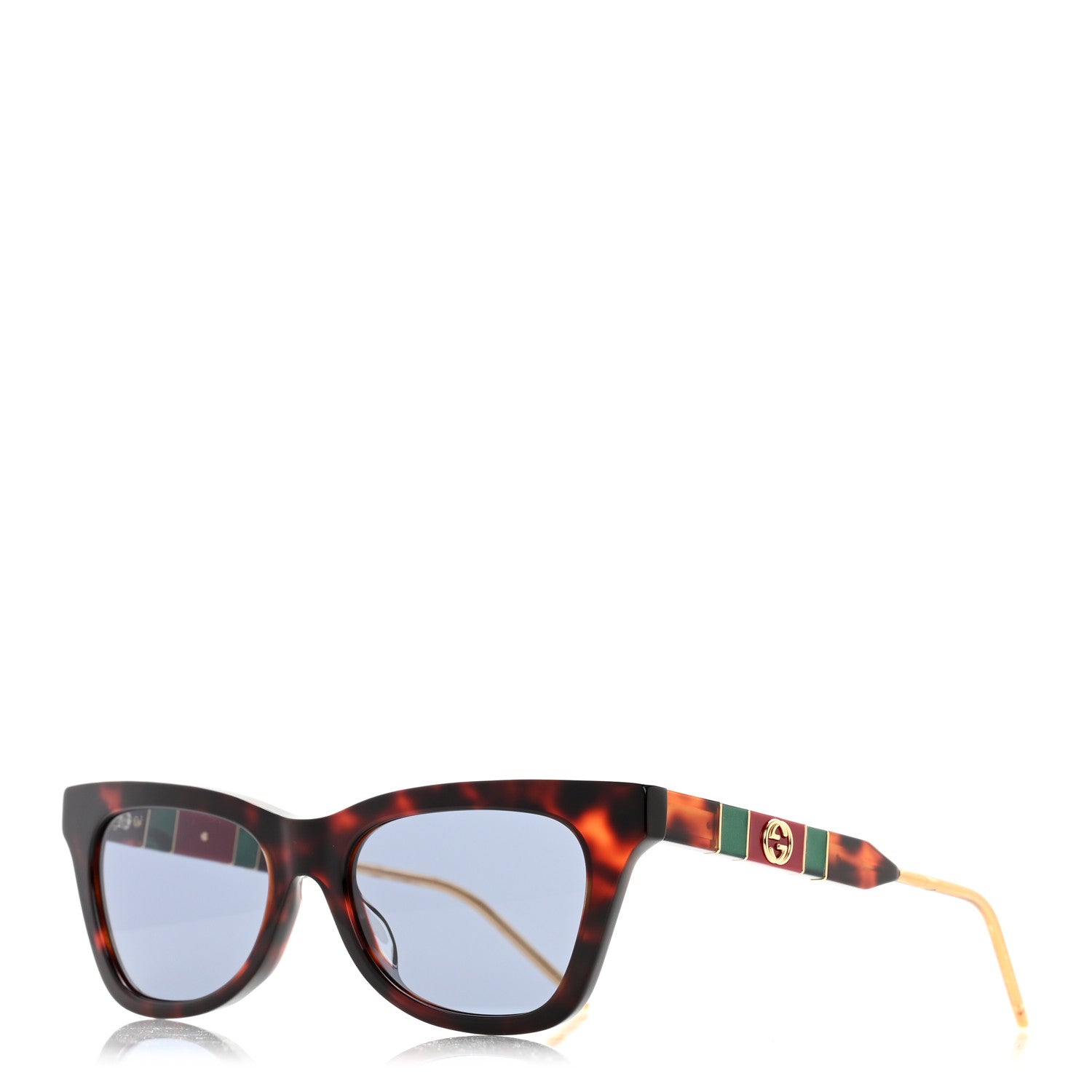 Gucci Acetate Cat Eye GG0598S Sunglasses Havana 1 of 9