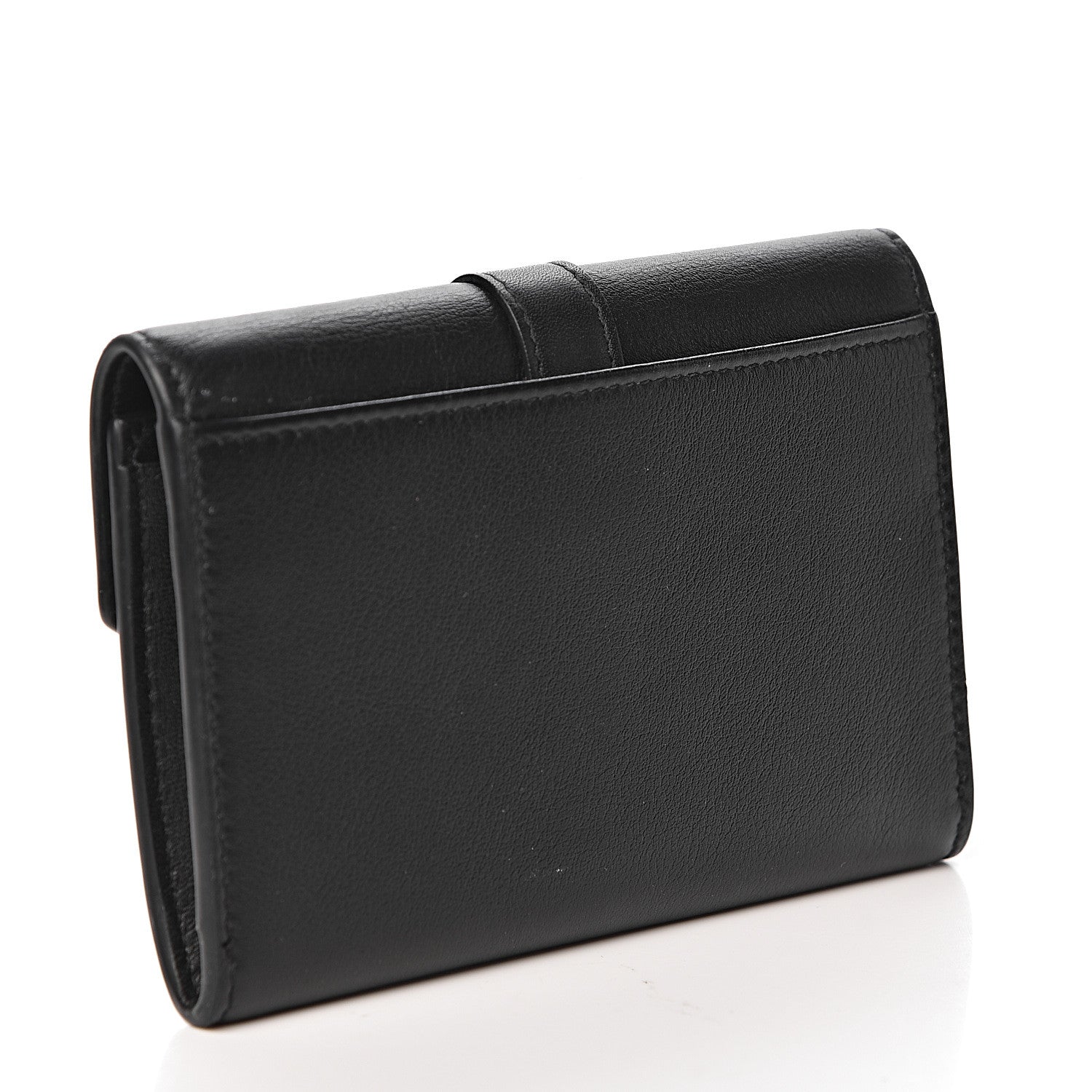 Saint Laurent Smooth Calfskin Envelope Wallet Black 3 of 9