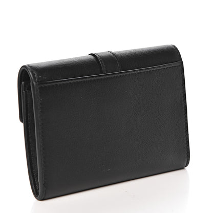 Saint Laurent Smooth Calfskin Envelope Wallet Black 3 of 9